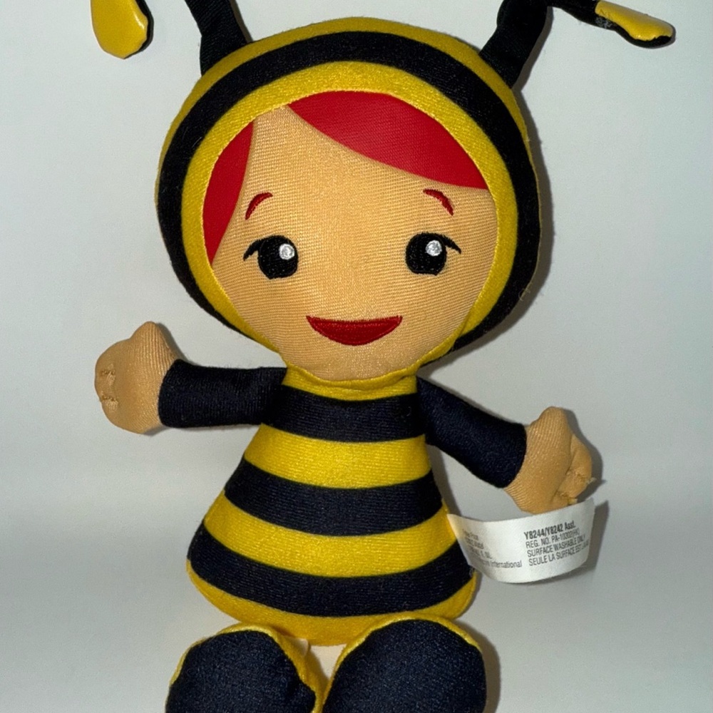 2012 Mattel Rare Team Umizoomi 8" Bumblebee Milli Plush
